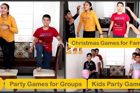 5 Games for Party | Party games for groups | Christmas Party Games | New Year Games (2022)