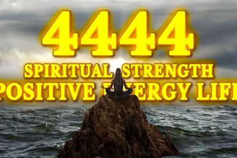 Spiritual Strength 4444Hz 444Hz 40Hz 4Hz Positive Energy Life┇Higher Consciousness Meditation Music