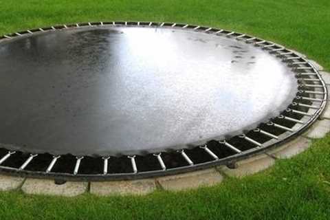 How to Dig a Trampoline Into the Ground - trampolinedude.com