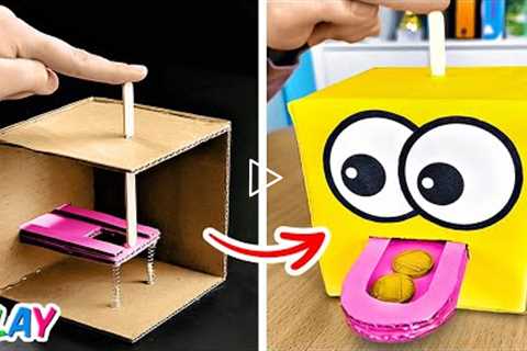 Original Cardboard Ideas And Home Decor Crafts