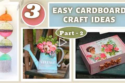 EASY CARDBOARD CRAFT IDEAS || BRILLIANT DIYs YOU CAN MAKE FROM CARDBOARD + DIY IDEAS