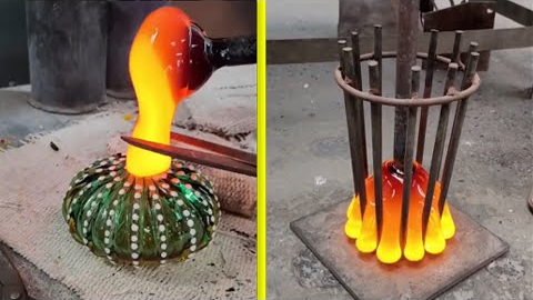 Very Satysfing Video /Glass Blowing Compilation New 2021