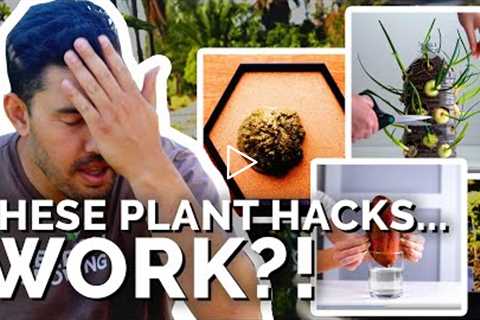 Gardener Reacts to Plant Hacks That...Actually Work?!