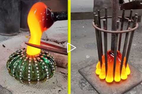 Very Satysfing Video /Glass Blowing Compilation New 2021