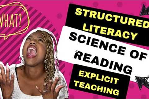 How to Start Teaching the Science of Reading / Structured Literacy Tips