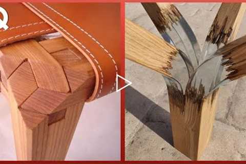 Satisfying Wood Carving & Ingenious Woodworking Joints ▶2