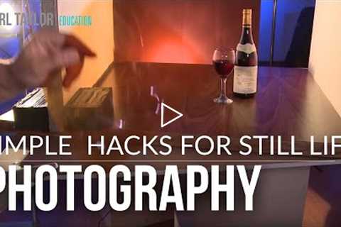 Product Photography, still life photography HACK by Karl Taylor