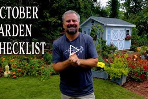 October Garden Checklist - Fall Gardening Tips