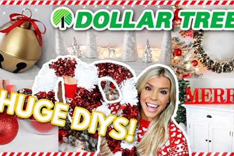 *HUGE* Dollar Tree Christmas DIYs (save hundreds with these ideas! 💰)