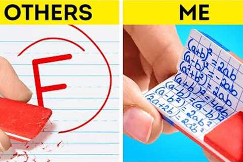 GENIUS SCHOOL HACKS & CRAFTS YOU SHOULD KNOW