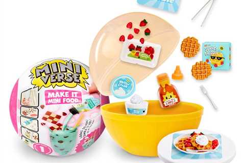 @MGAEnt Embraces Playing with Your Food with Its New MGA’s Miniverse™ Make It Mini Food™ Line, its..