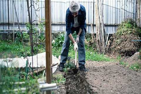 What are the steps in preparing garden plots?