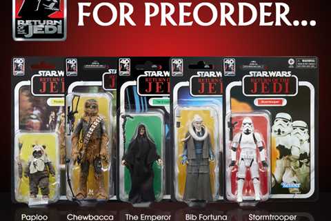 TBS ROTJ40 Wave 2 Now Available for Preorder