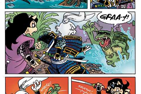 Stan Sakai Reunites Iconic Heroes in Teenage Mutant Ninja Turtles/Usagi Yojimbo: WhereWhen