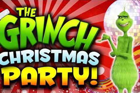 🟢  CHRISTMAS FREEZE DANCE🥶 | The Grinch Just Dance  🕺🏽 YOGA | Brain Break🎄