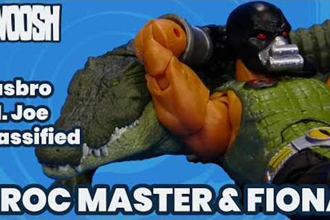 G.I. Joe Croc Master and Fiona Cobra Hasbro Classified Series Action Figure Deluxe Box Set Review