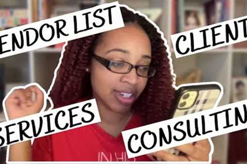 How to get on Vendor List as an Educational Consultant / Educational Consulting Services #VLOG