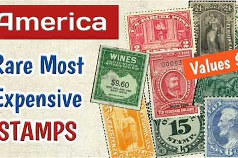 Most Expensive USA Stamps - Episode 2 | Rare Philatelic Collection Of America Worth Money