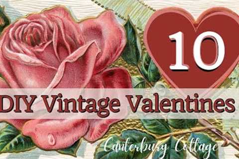 10 Vintage Valentine DIY Projects for Gift-Giving and Decor