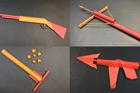 How To Make Paper Gun | Origami Weapons | How to Make Paper Things | How to Make Paper Craft