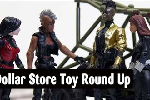 Dollar Store Toy Round Up | Paints, Backgrounds, Action Figures and Toys