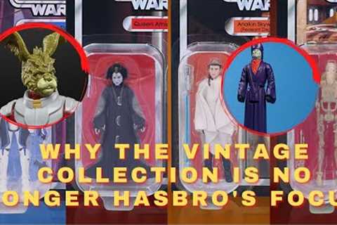 Why 6 Star Wars action figures are overtaking 3 3/4. Is Hasbro forgetting their customers?