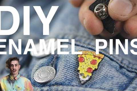 how to make enamel pins at home