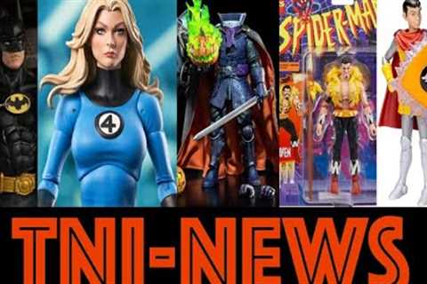 NECA TMNT Portal, Mezco Michael Keaton Batman Update, Marvel Select Invisible Woman, D&D &..