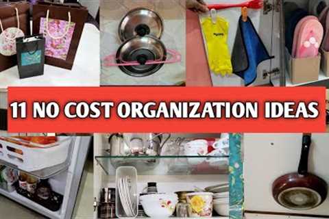 11 New No Cost Home Organization Ideas | Simple DIY Everyday Life hacks | Storage tips and ideas