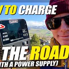 BEST LIPO CHARGER & Power Supply Combo for charging lipos on the road!