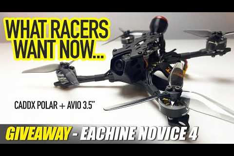 Caddx Polar Starlight Night Fpv Camera & AVANT AVIO 3 5″ Racing Quad – REVIEW & GIVEAWAY ✅