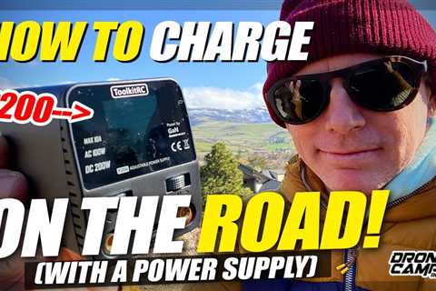 BEST LIPO CHARGER & Power Supply Combo for charging lipos on the road!