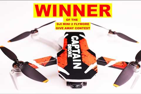 January DJI Mini 2 Fly More Drone Contest Winner!