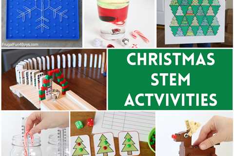 Amazing Christmas Science and STEM Activities