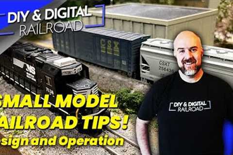 5 Tips for Small Model Railroads