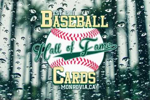 3/10 PERSONAL BREAKS LIVE IN 4K!! @ Hall Of Fame Baseball Cards