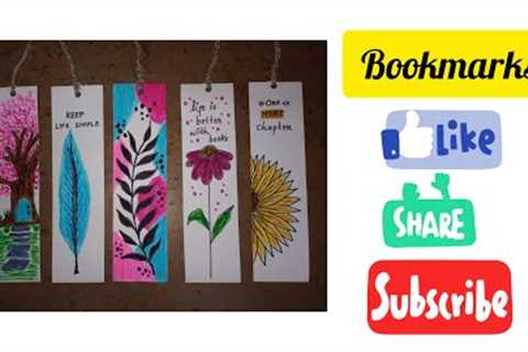 Handmade Bookmarks | Easy Bookmark ideas | DIY   #bookmarkorigami #diy #artandcraft