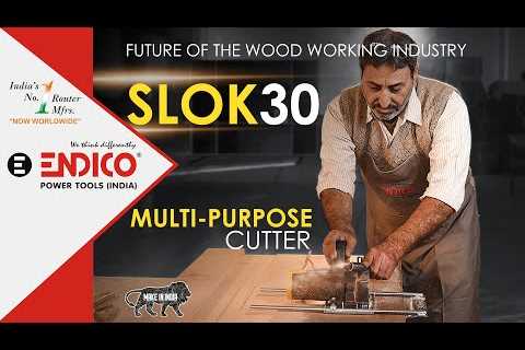 WOOD CUTTER | MODEL: SLOK-30 | ENDICO | FUTURE OF WOOD WORKING INDUSTRY | NEW FEATURES | 2021