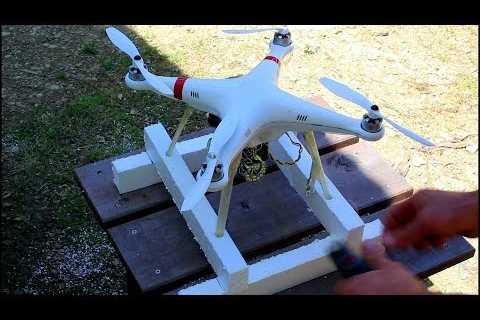 How to make floating landing gear for DJI Phantom quadcopter