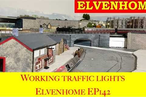 N Gauge Model Railway Layout Working Traffic Lights and measuring scale speed Elvenhome EP 142