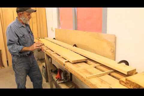 How to set-up a custom work bench for wood working