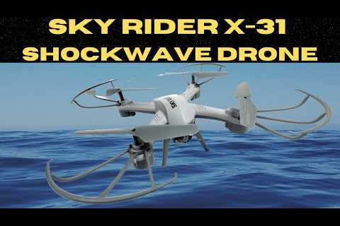 Sky Rider X-31 Shockwave – Quadcopter Drone with Wi-Fi Camera