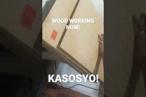 Wood working na tayo mga kasosyo!