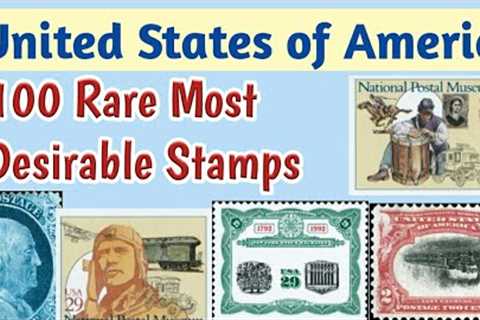 Most Expensive US Stamps | 100 Most Valuable Stamps Of America Worth Money