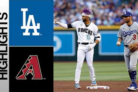 Dodgers vs. D-backs Game Highlights (4/8/23) | MLB Highlights