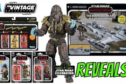 Hasbro Reveal NEW Vintage Collection Figures & TVC HasLab at Star Wars Celebration London!