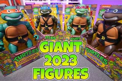 Giant Ninja Turtles Reissue Action Figures Review From Playmates Toys!