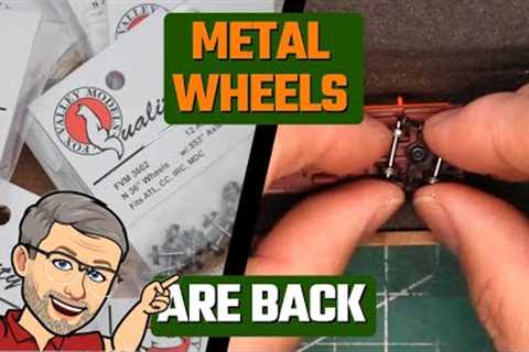 Upgrading Wheels on Model Train Cars