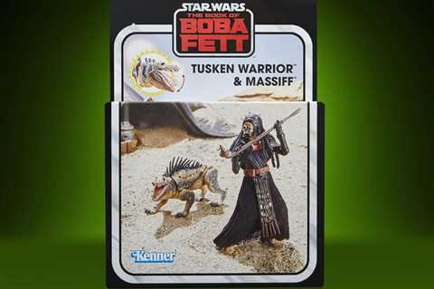 Mando Mania: Target Exclusive TVC Tusken Warrior & Massiff Revealed