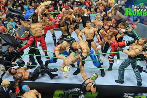 2023 Tag Team Royal Rumble Action Figure Match!